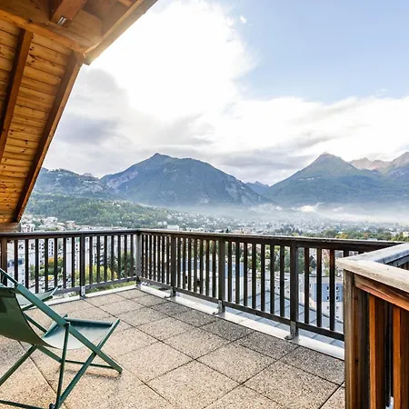 Les 5 Vallees - Appt En Duplex Avec Vue Montagne Daire
